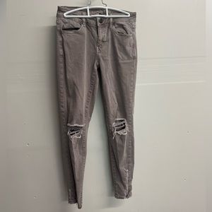 Distressed American Eagle Jeans